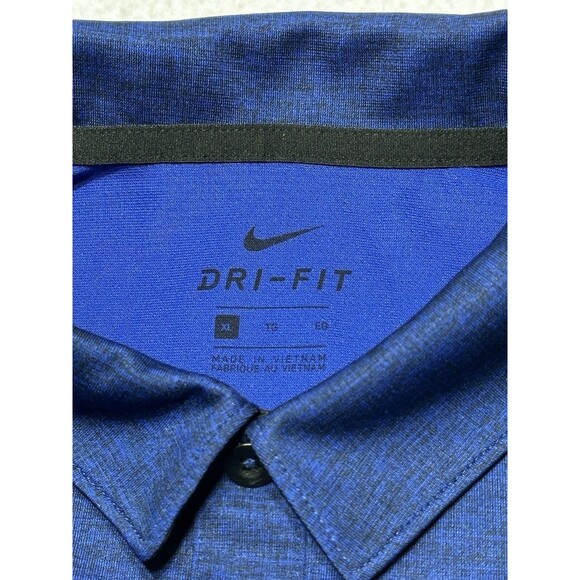 Nike Dri-FIT Crosshatch Polo Size XL Bill Estes Ford Logo Shirt 838965 NWT New - Picture 3 of 9